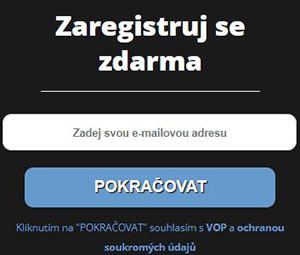 Registrace na ZraláLáska.cz